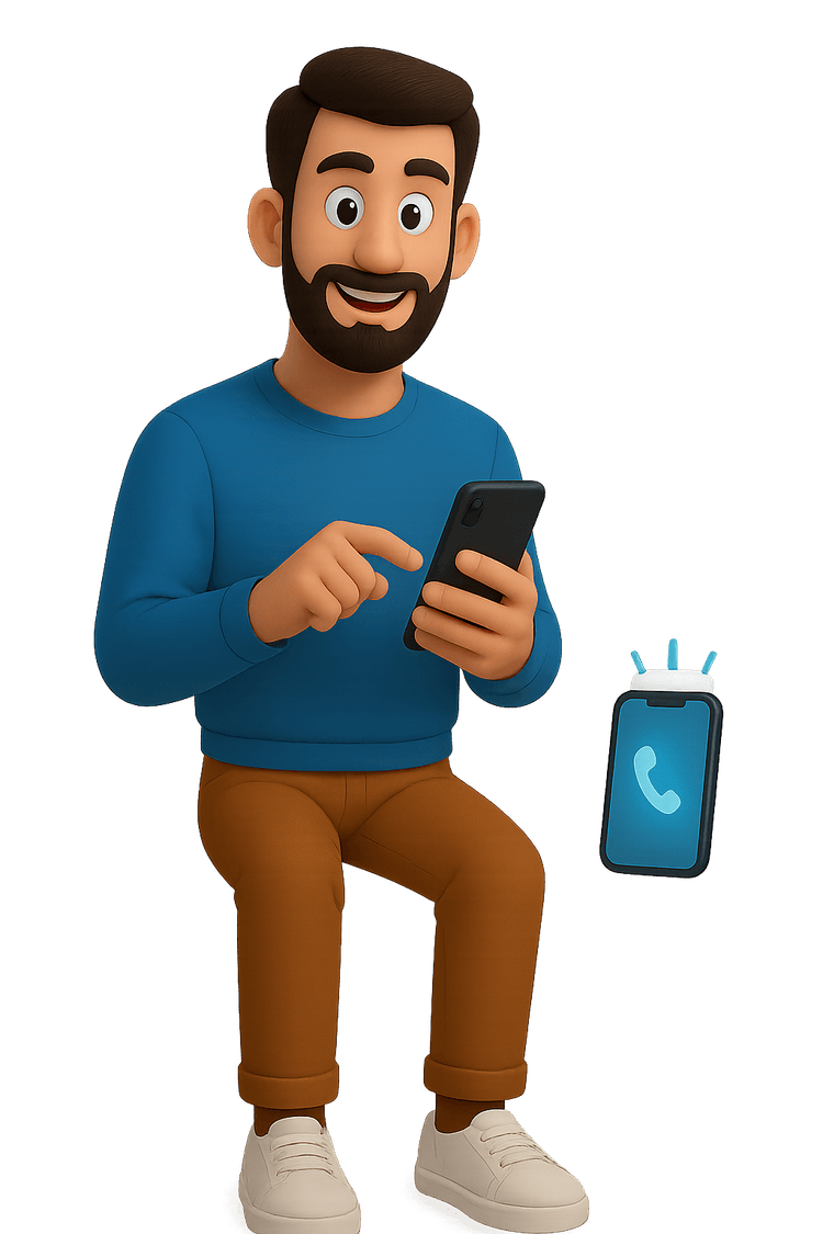 Customer support character